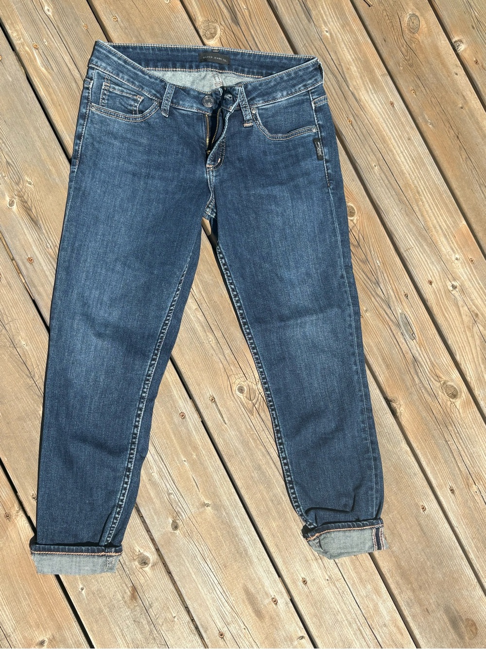 Silver Jeans Suki Skinny Crop